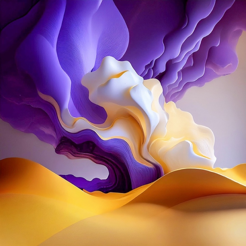 The Clouds Are Blooming#2 by artist timothy sens